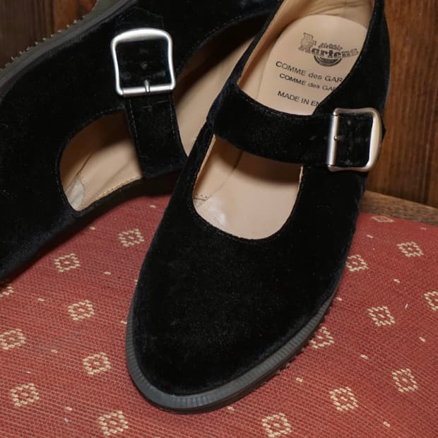 꼼데가르송 X 닥터마틴 메리제인 슈즈