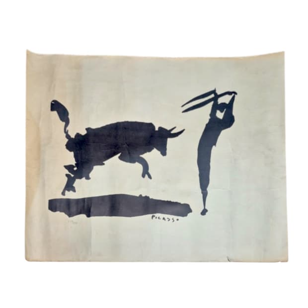 Picasso Bullfight 피카소 art Print