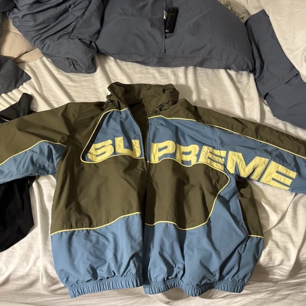 슈프림 S 패널드 트랙 자켓