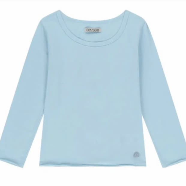 구해요!!) 코이세이오 백 서클 카프리 슬리브 스카이블루