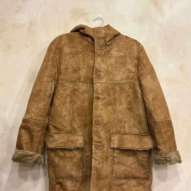 LOUIS CHARVLON 무스탕 자켓 코트