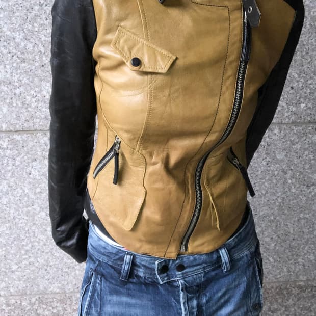 leather jk (sheep skin)