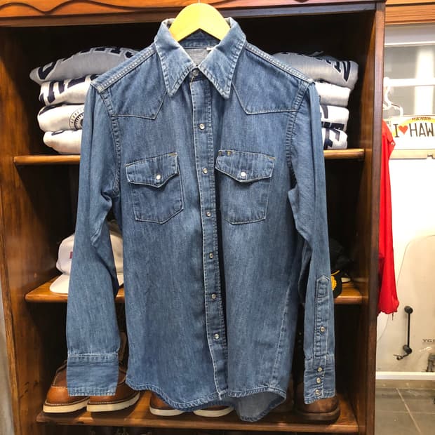80s/90s Roebucks western shirt-M