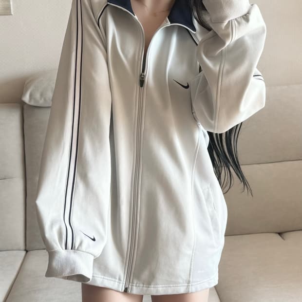 나이키 일본 그레이 네이비 져지 