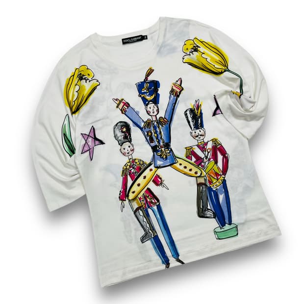Dolce & Gabbana Sergeant Long Sleeve Tee