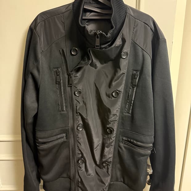 자라 사이드 지퍼 자켓