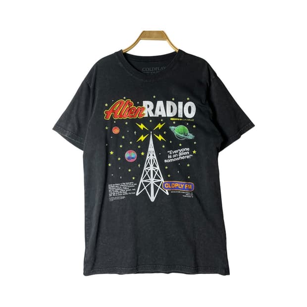[Band Tees] 콜드플레이 에일리언 티셔츠