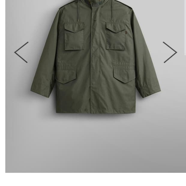 M 알파인더스트리 M-65 필드 코트 올리브