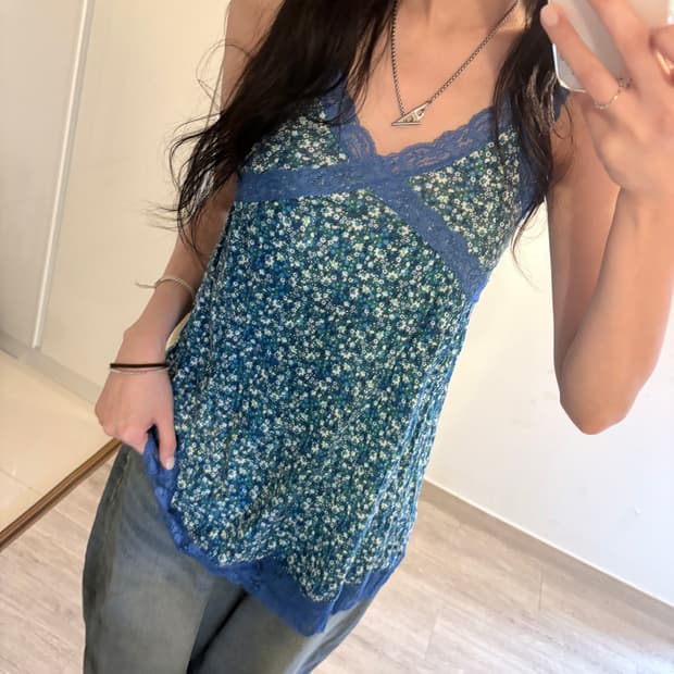Small Floral Lace Cami