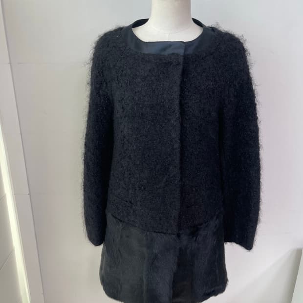 질스튜어트 모헤어 코트 44 