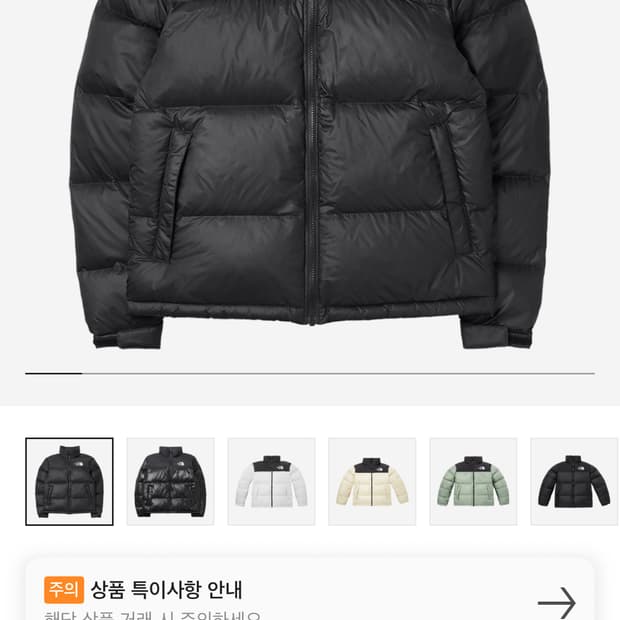 노스페이스 1996 에코 눕시