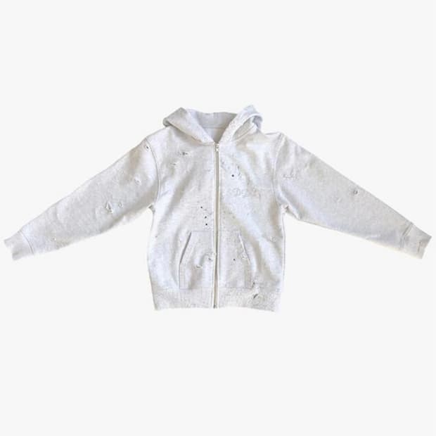 Destroyed Cubic Cutie Hoodie 더디 후드집업