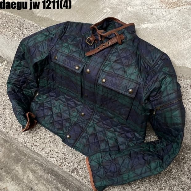 폴로 퀼팅 집업 자켓 S 