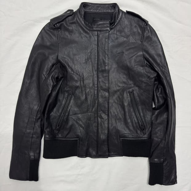 sheep skin leather jacket