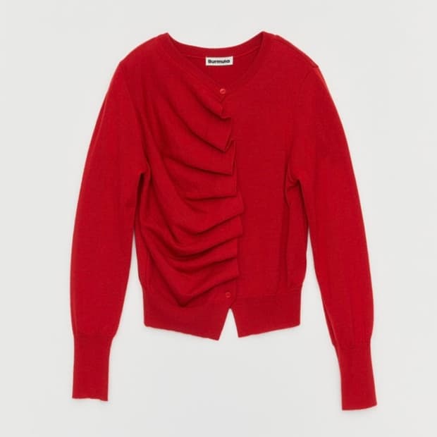 OVLIQUE KNIT CARDIGAN, 1사이즈