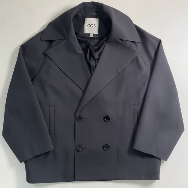 코스 오버핏 더블 블레이저 자켓