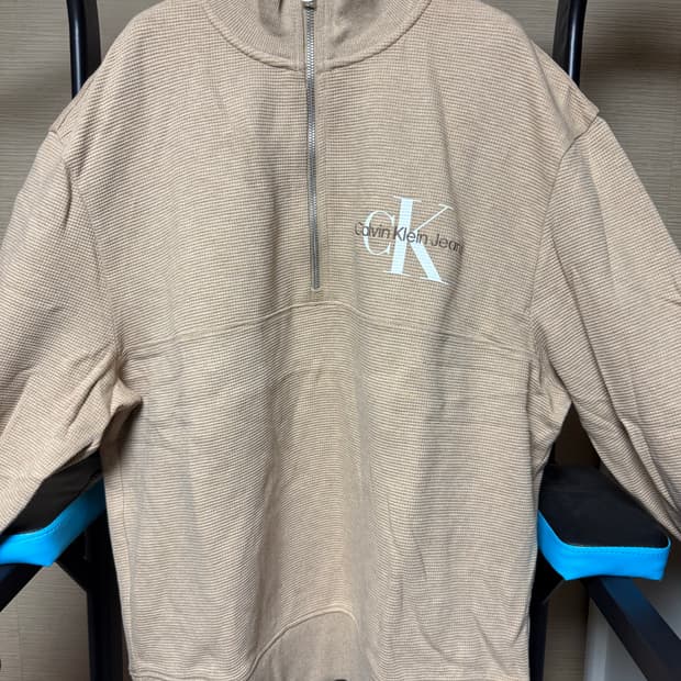 Calvin klein 니트 아노락