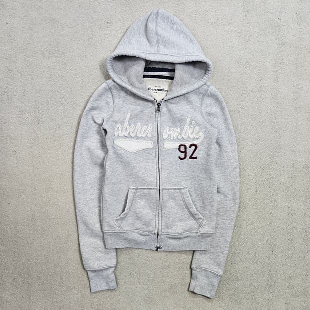 아베크롬비 투웨이 후드 집업 M 딱붙핏