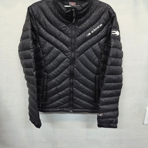 아이더 여성 필로네 레오파드 700 경량패딩 s 90 슬림