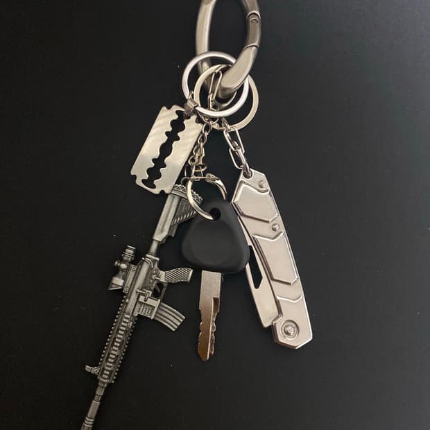 밀리터리 볼트액션 건 키링