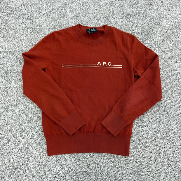 [XS] A.P.C 아페쎄 여성 캐시미어 혼방 라운드넥 니트 0109T1