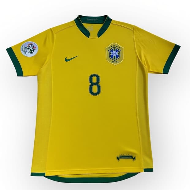 06-07 나이키 브라질  카카 홈 유니폼