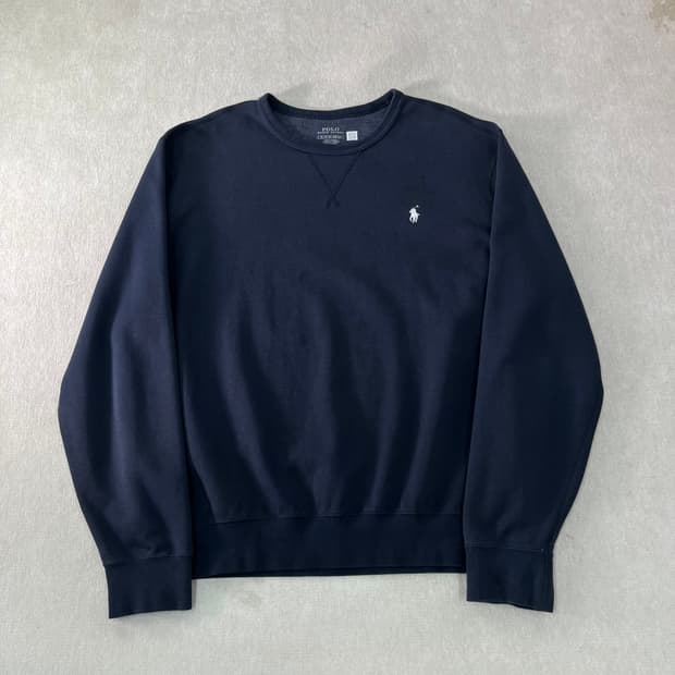 105 폴로랄프로렌 신형 스몰포니 블랙 맨투맨