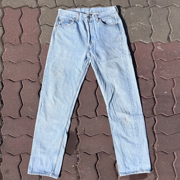 90s usa 빈티지 리바이스 501 데님 30(28~29) (617)