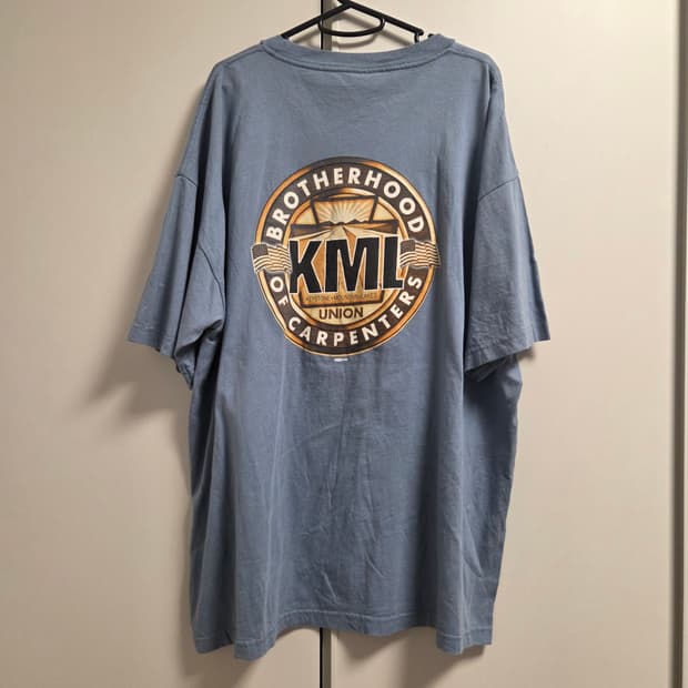 미국제 90s Bay Side 반팔 티셔츠 2XL-3XL(110-115)