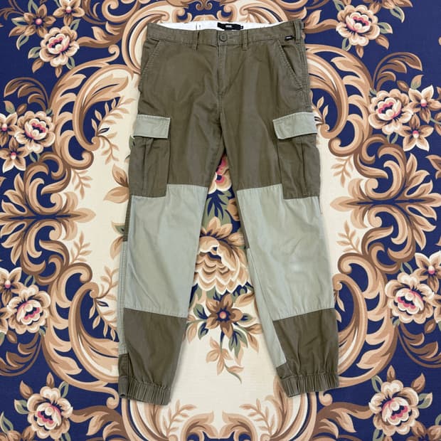 (32)반스 VANS 투톤 카고조거팬츠