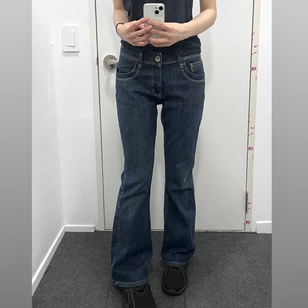 BOBSON 부츠컷 데님 팬츠