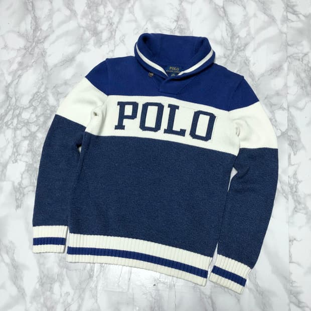 폴로 랄프로렌 니트 상태굿 숄더넥 여성추천