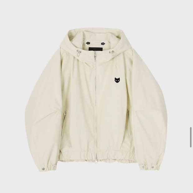 26ss 송지오 지제로 돌먼 후드자켓 크림 L