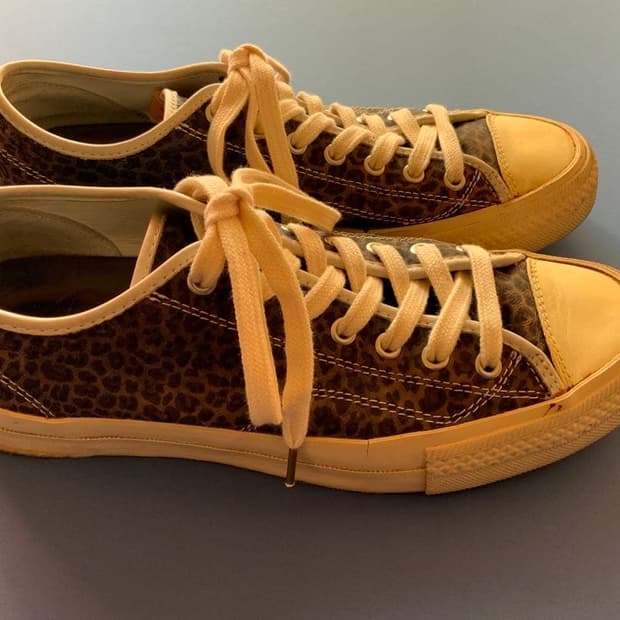 (us8) 비즈빔 visvim 스캐그웨이 로우 레오퍼드