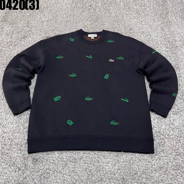 라코스테 니트 스웨터