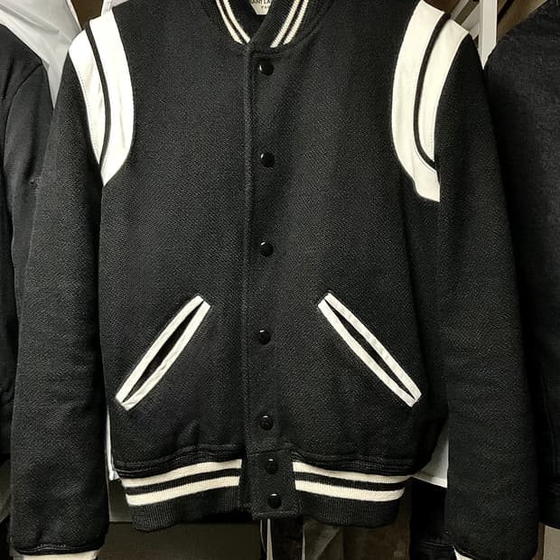 생로랑 테디 바시티 자켓 44  2017