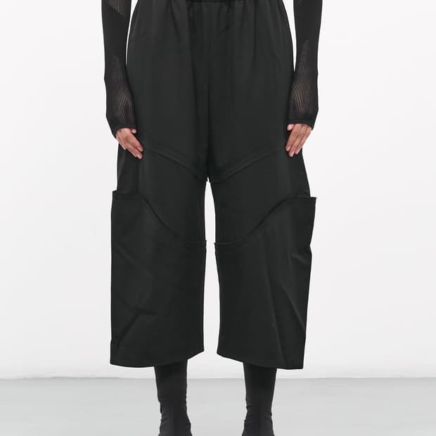 23aw 꼼데가르송 메인라인 컷아웃 팬츠 s