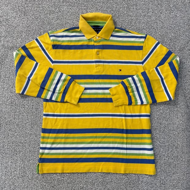 S/P 타미힐피거 폴로 셔츠 스트라이프 0311J