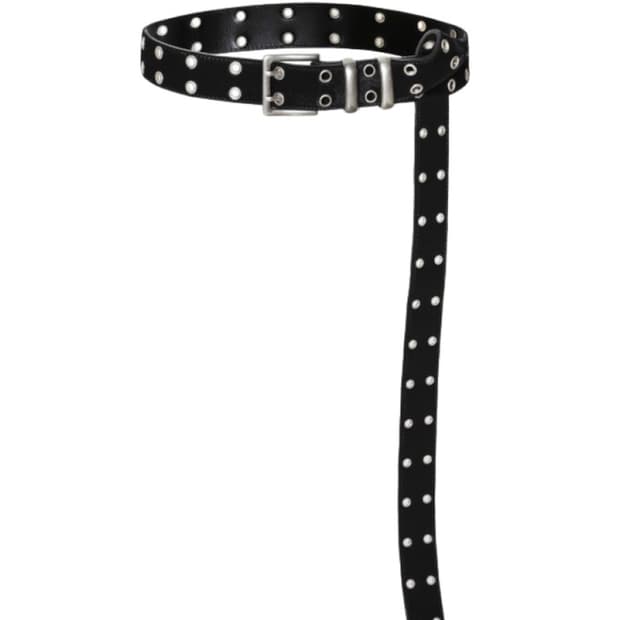 [OS] MJD 카미엔 더블 홀 벨트 블랙 새상품