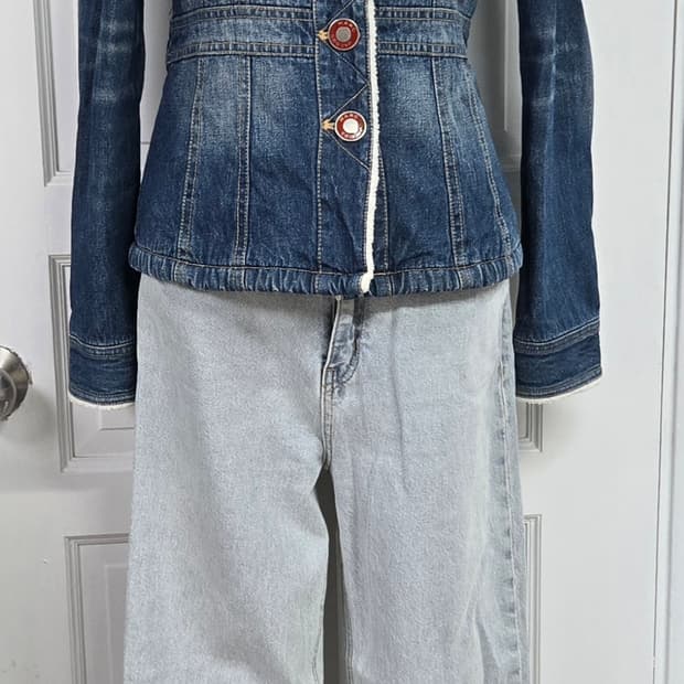 마크제이콥스 빈티지 쉐르파 데님자켓