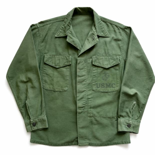 50's USMC P-56 유틸리티 셔츠 100