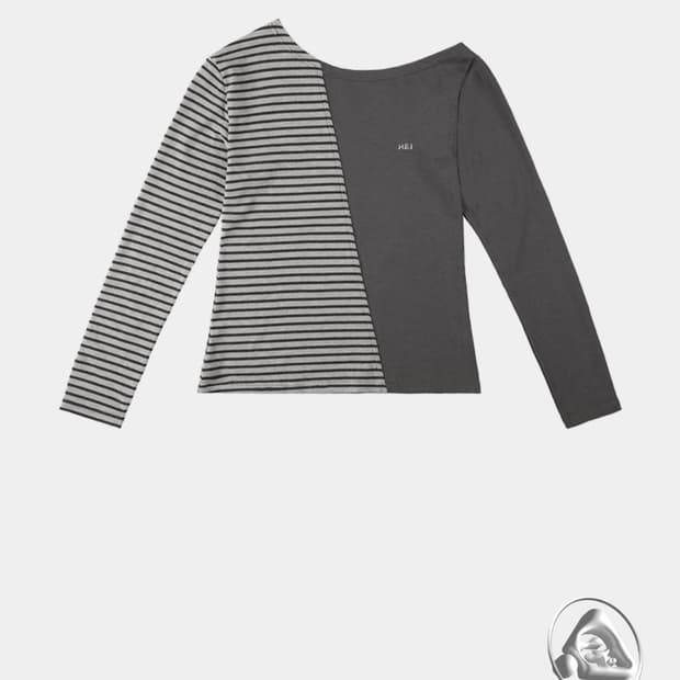 하이산 투웨이 스트라이프 롱슬리브