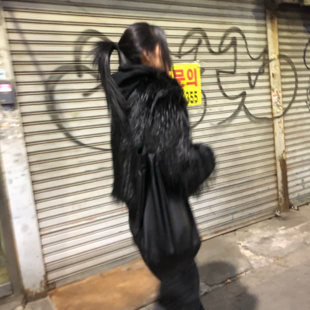 포르테나 퍼자켓 블랙