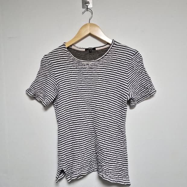 알레그리Allegri 스트라이프 쭈굴이 티셔츠 M - T162
