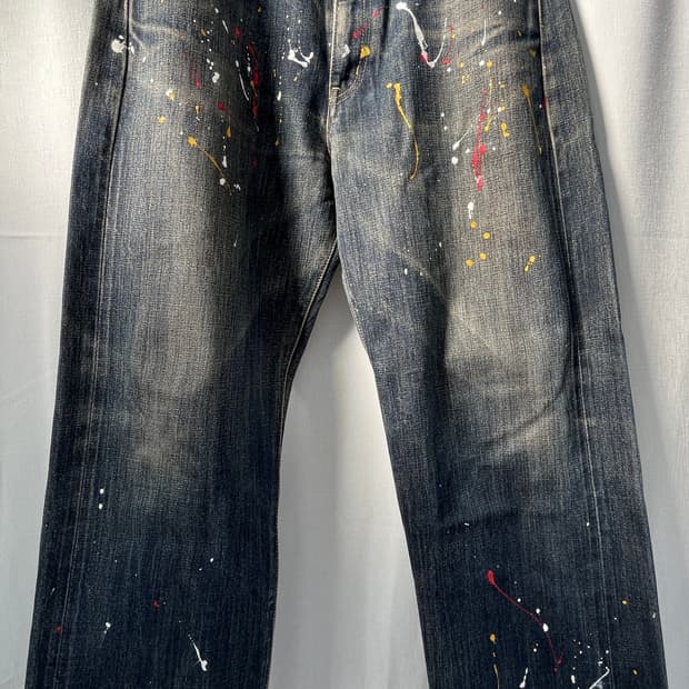 네이버후드 10ss 베이직 데님 팬츠