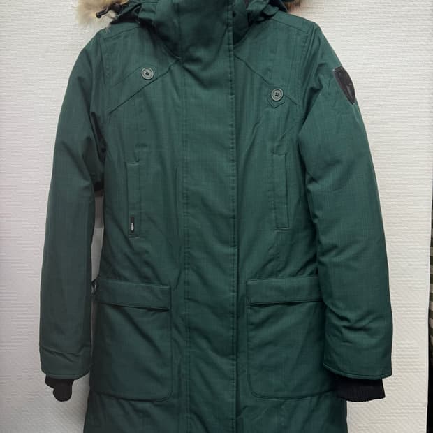 노비스 메리데스 덕다운 후드털 패딩 XS(S)