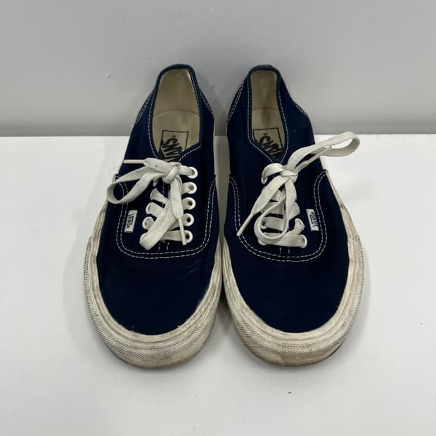 VANS 반스 네이비 어센틱 스니커즈 265