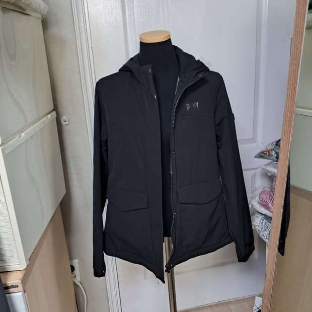 (거의새제품)DKNY 골프 여성점퍼 자켓 후드집업 M