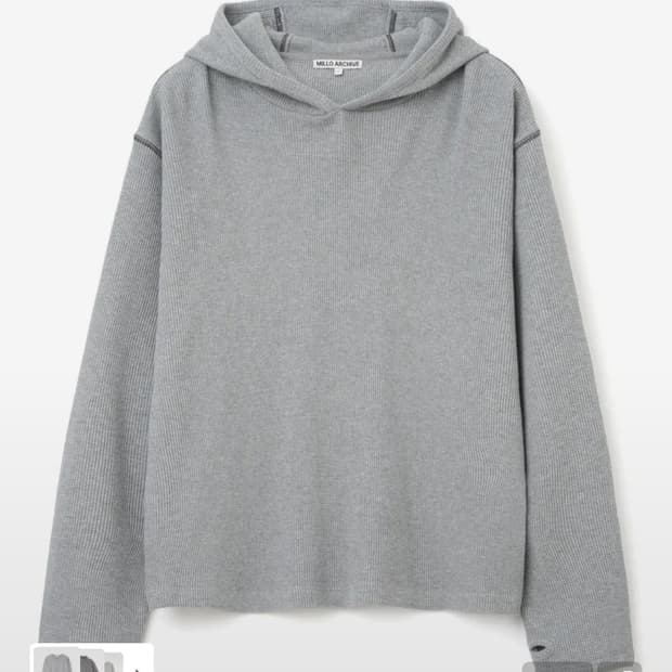 밀로아카이브 롱슬리브 후디