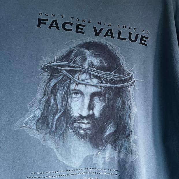 00s 빈티지 지저스 티셔츠 jesus tee